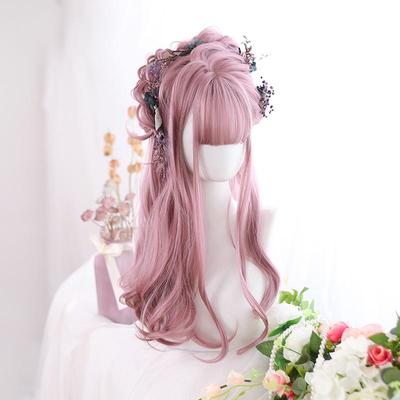 Lolita Women Long Curly Hair Synthetic Heat Resistant Fiber Wig