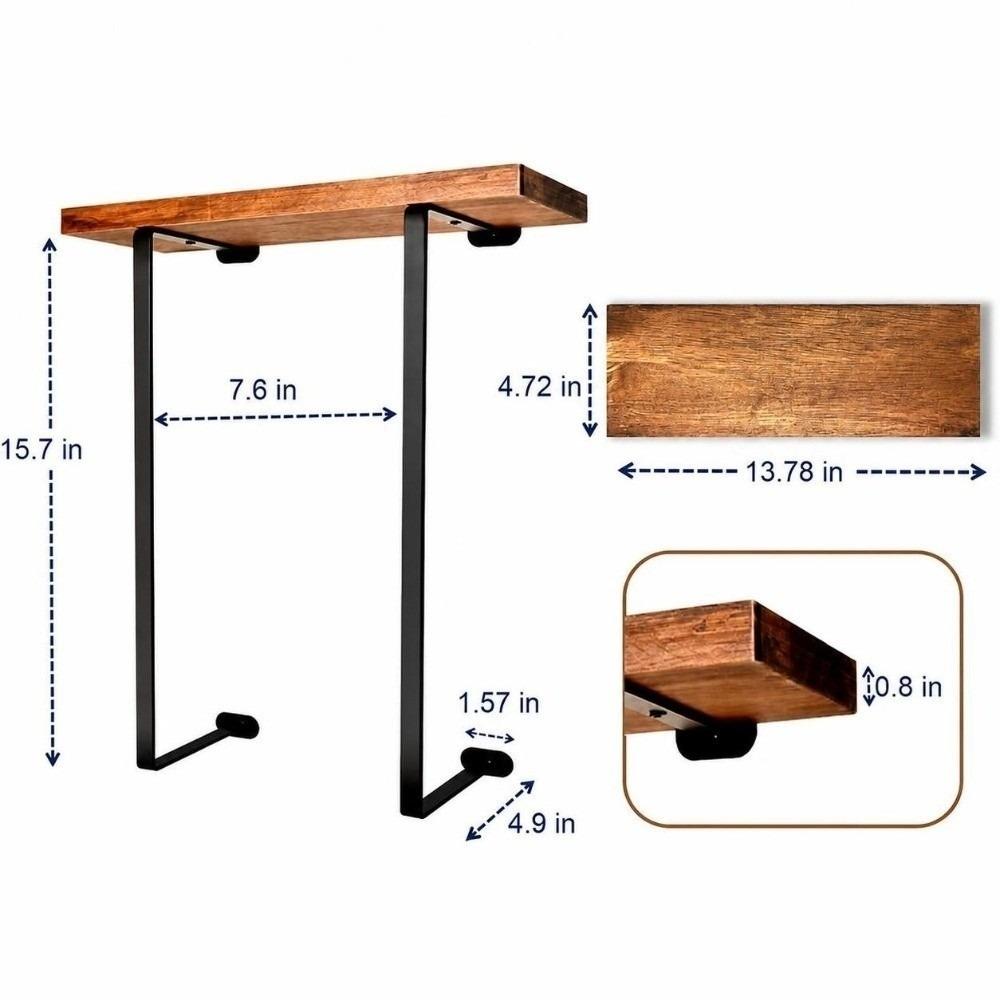 Bathroom Storage Double Pole Towel Rack Wall Mounted Towel Rack Bathroom Organizer