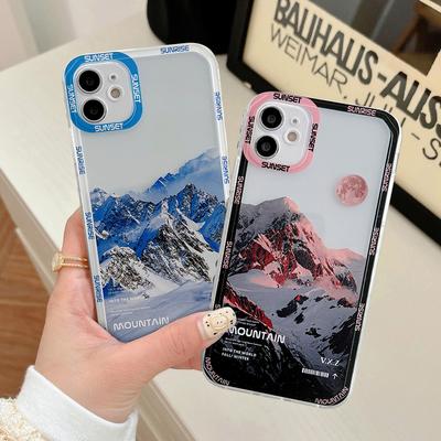 Sunset Mountain Phone Case For Xiaomi Redmi Note 11 10 9 8 Mi 11T Pro 12T 11 Lite 5G NE 11S 10S 9S Poco X3 Pro 9C 9T Cases Cover