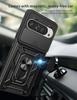 For Google Pixel 9 Pro 5G Case Armor Magnetic Holder Ring Bracket Shockproof Phone Case For Pixel 9 Pro XL 8A Lens Protect Cover