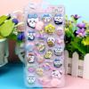 Kawaii Cartoon 3d Fart Peach Stereo Sticker Stereoscopic Lovely Animals Relieve Stress Stickers Diy Decor Stickers Supplies