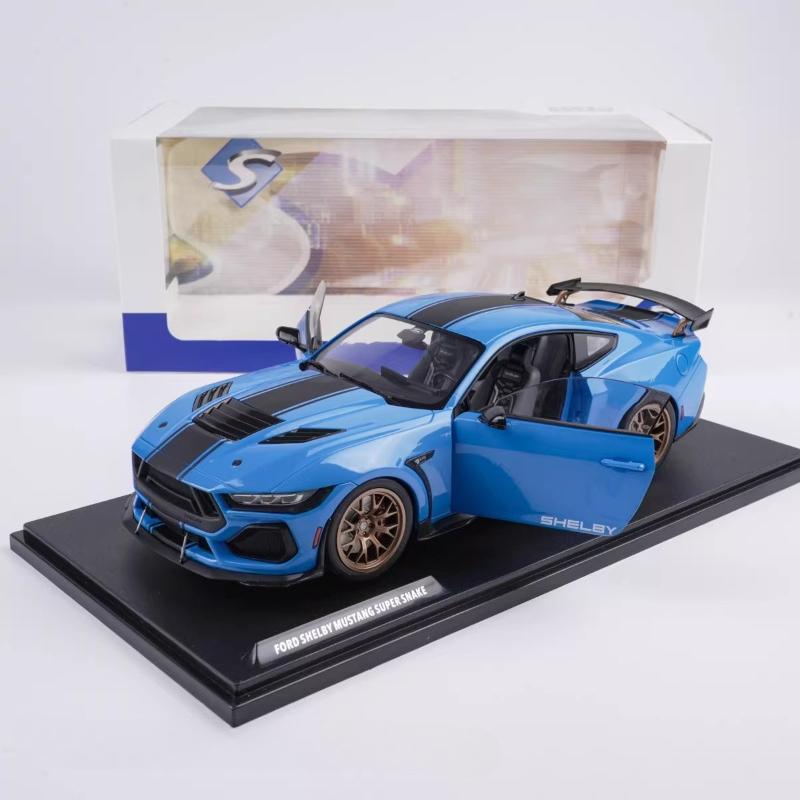 

NEW SOLIDO 1:18 Shelby Mustang Super Snake - In Stock Static Car Model Holiday Gift Collection