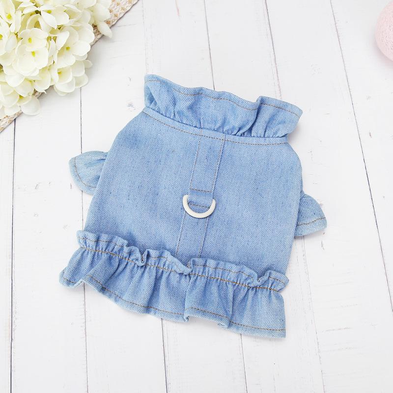 

Джинсовый жилет Одежда для питомцев для собак и кошек - Без поводка XL