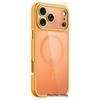 iPhone 17 Pro Max Transparent Two-tone Electroplated Magnetic Phone Case with Apple 16 Lens Full Coverage, Soft.