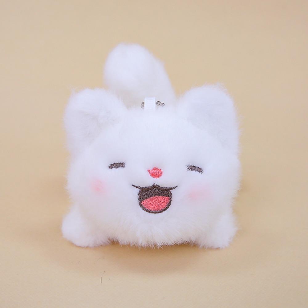 

Creative Design Cat Plush Doll Keychain Cartoon Cat Backpack Pendant Gifts For Friends Style 1