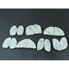 150Cts. Natural Howlite Matche Pair Fancy Cabochon Loose Gemstone 07Pair Lot C-3352