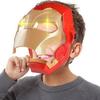 Lighting Effect Festival Masque Sounding Plastic Iron Man Masque Prop for Home