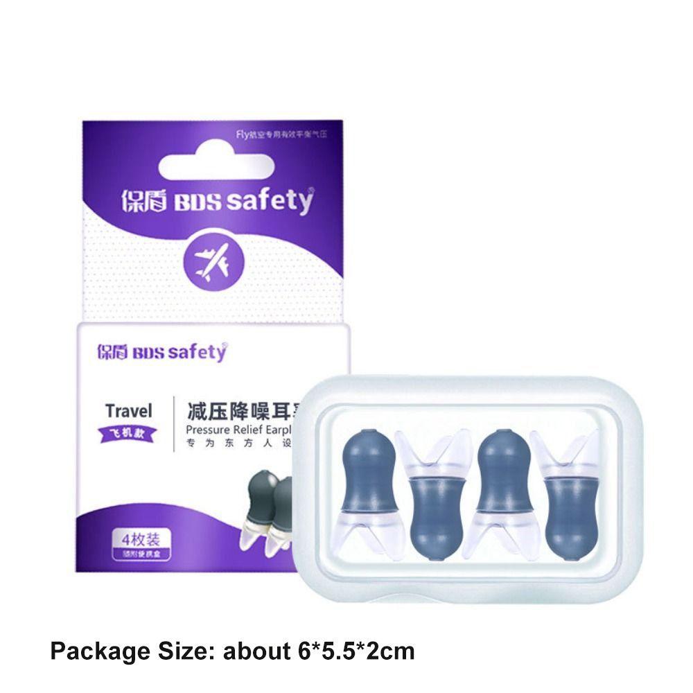 Soundproof Flight Ear Plugs Reusable Noise Reduction Earbuds  Aircraft