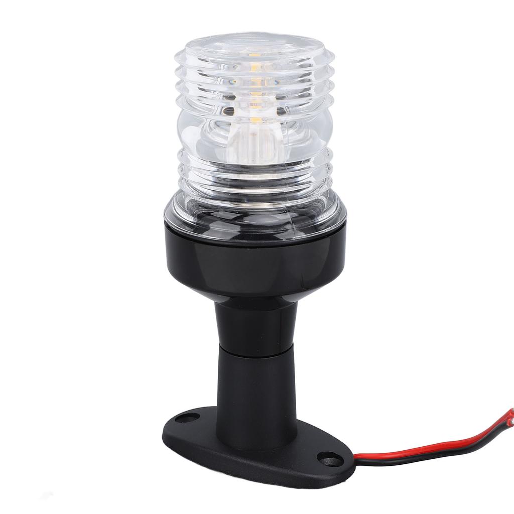 Boat Stern Light 5 Inch 12?24VDC White Color 360 Degree 2NM Visibility IP66 Water Proof Marine