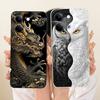 For Vivo Y05 4G Case New Luxury Bow Love Heart Painted Cover Soft TPU Phone Case For Vivo Y11d Y 05 VivoY05 VivoY11d Fundas Bags