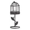 Yousheng Miniature Birdcage Ornaments, Decorative Mini Birdcage Figurine, Cute Garden Succulents Pot Decor Tea Banquet