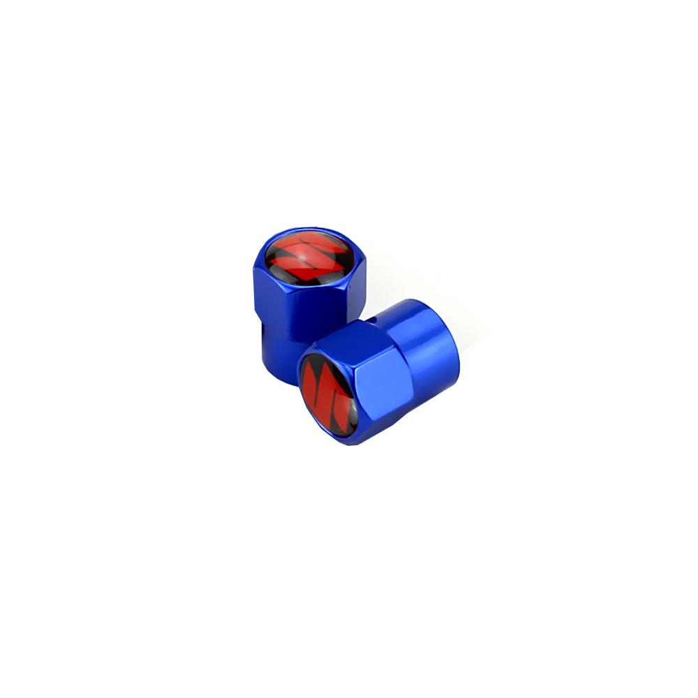 Metal Car Tyre Valve Caps Exterior Accessorie For SUZUKI Swift SX4 s cross Jimny Samurai Vitara xl Alto Liana ignis Grand vitara