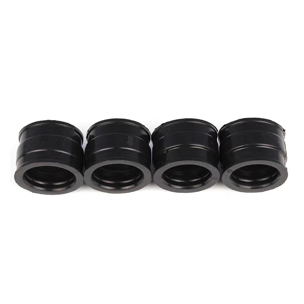4PCS Carburetor Intake Manifold Boots 16211-460-770 16211 460 770 For Honda CB650 CB650C CB650SC 1979 1980 1981 1982