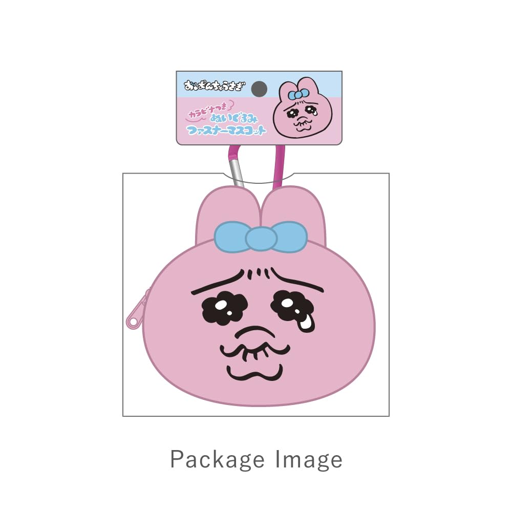 T's Factory Panties Rabbit Carabiner Plush Zipper Mascot - Tearful H70 x W110 x D55mm (excluding ears) OU-5549072NA