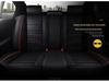 Four Seasons Leather Full Surround Car Seat Covers - Cartoon Design, Fits Five Seats.