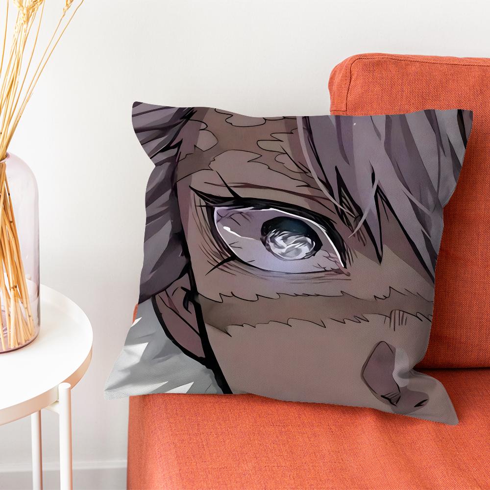 Shinazugawa Sanemi Pillow Case Pillow Case Living Room Sofa Cushion Cover Suitable For Home Bedroom Room Decoration