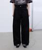 LCDC™ Frayed Line Detail Pants (Black)