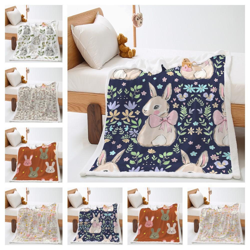 Coperta Animale Coperta Coniglio Pile di Agnello Pile di Cristallo Coperta Universale