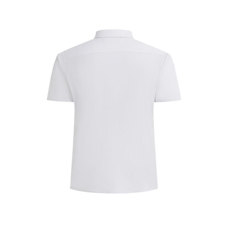 JOEONE Men's Slim Fit High-Elastic Wrinkle-Resistant Short Sleeve Shirt