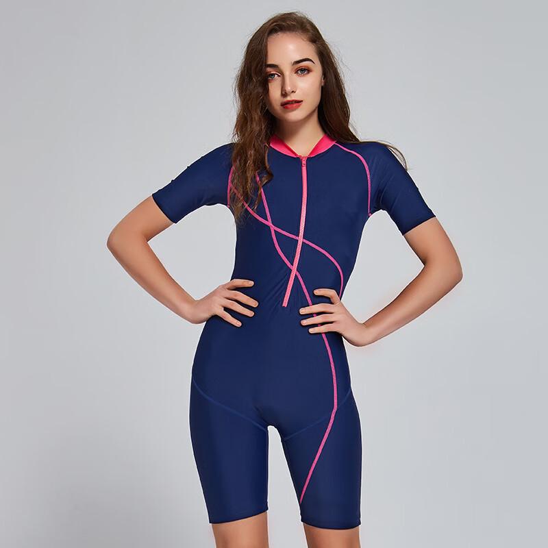 PULIAN Women s Short Sleeve One-Piece Wetsuit