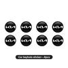 8pcs Car Door Lock Keyhole Anti-block Protection Stickers For KIA Cerato Soul Venga Forte Spectra Sedona Niro Cadenza BK7