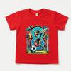 Kids Boys Girls 8th Birthday Football Print Cotton T Shirt Casual Summer Tee for Children Teen Age 8 Year Old Top