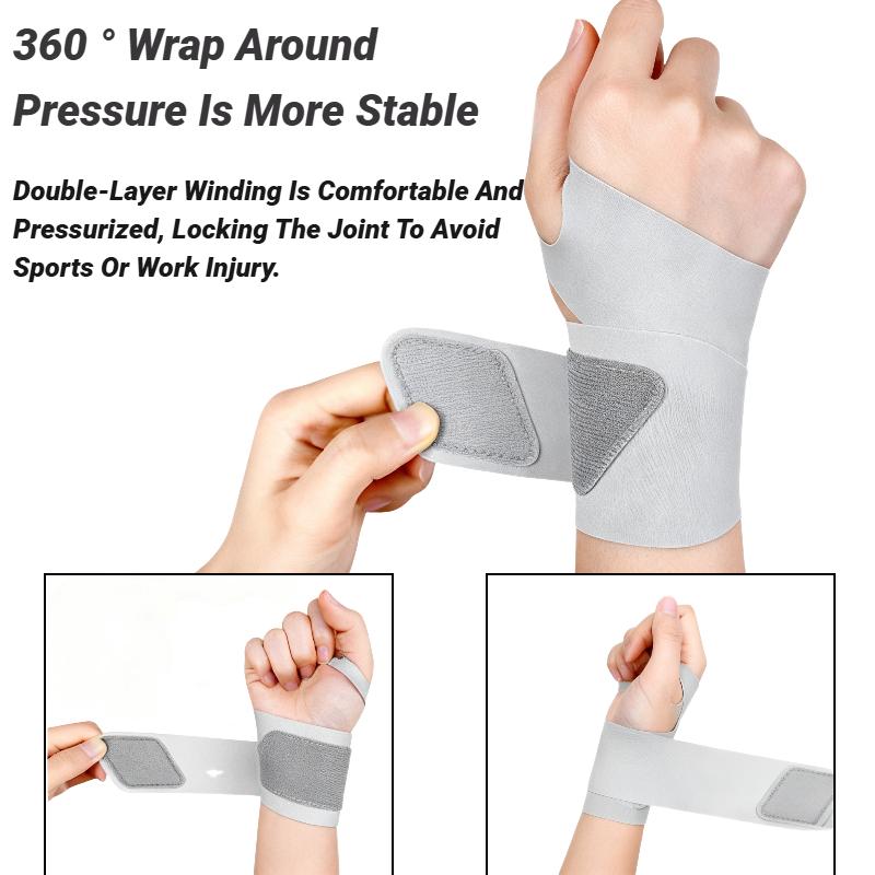 Durable And Safe Adjustable Ultra Thin Wrist Strap Sprains Pain Relief Breathable Support For Gym Exercise Arthritis Tendonitis Carpal Tunnel