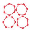 2/4Pcs RC Car Parts Rubber Model Cars Tire Stick Ring Mounting Glue Bands 85mm For 1/8 Buggy 1/10 Short Course Truck Tools