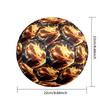 Agatsuma Zenitsu Printed Size 5 Standard Football, Waterproof PU Training Soccer Ball for Outdoor Sports