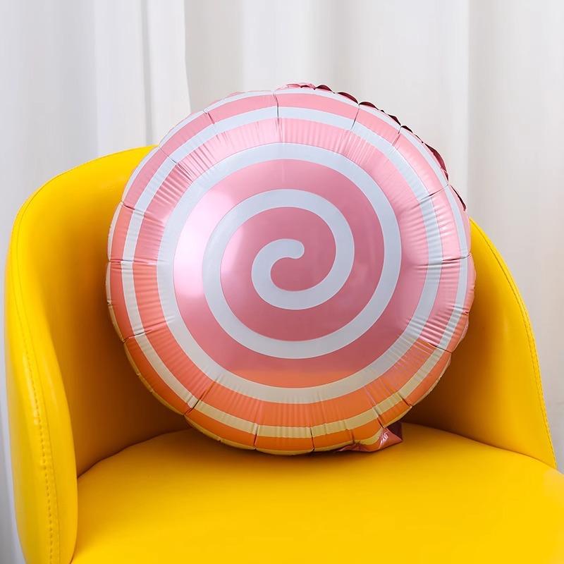 Children'S Cartoon Lollipop Aluminum Film Balloon Outdoor Spring Outing Graduation Photo Props Birthday Decoration Small Gifts