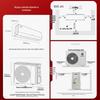 Gree Yun Shu Yang Pro 1.5 HP Inverter Fresh Air Conditioner CN plug (adapter included)