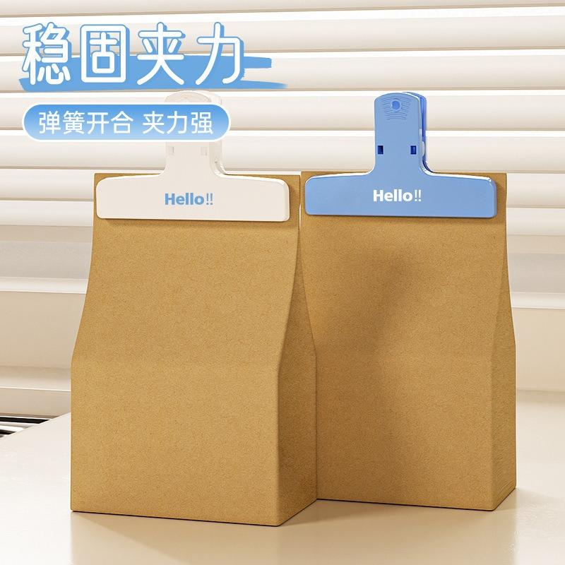 Creative Magnetic Planner Clip For Refrigerator Paper Storage
