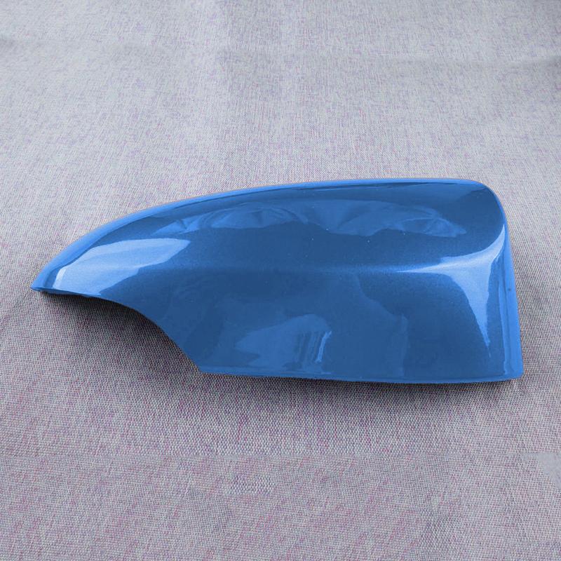 Blue Right Side Wing Rearview Mirror Cover Cap ABS Fit for Toyota Yaris 2012 2013 2014 2015 2016 2017 2018