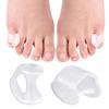 12 PCS Gel Bunion Pads Toe Separators Single Ring Pinky Toe Stretchers Bunion Relief and Overlapping Toe Correction Unisex Soft Silicone Foot Care Kit