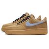 Nike Air Force 1 Abrasion Resistant Abrasion Resistant Low top Skateboard Shoes Unisex Wheat CJ9179-200(Team562-)