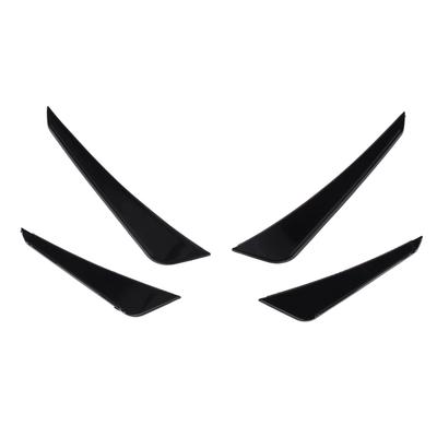 4Pcs Front Bumper Side Air Vent Trim Improved Aerodynamics Glossy Black Mudguard Side Wing Vent Trim for 1 Series F20