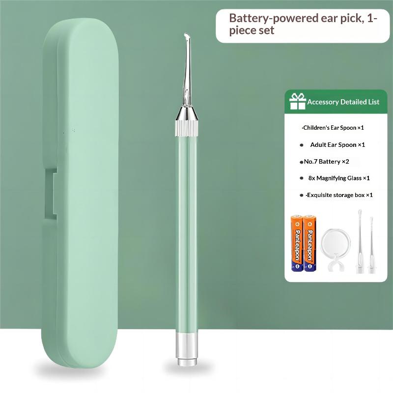 Smart Visual Ear Pick Otoscope Endoscope Led Ear Wax Removal Cleaner Usb Rechargeable Tool A5