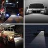 Pair 8''120W 12000LM Aluminum 6D Flood Beam Slim LED Work Light Bar Single Row Car SUV Off Road Lamps New
