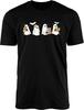 Cute Ghost Reading Books Halloween T-shirt