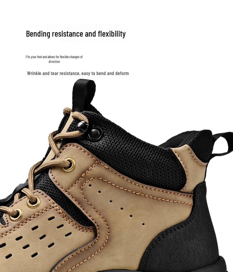 Men's Retro Martin Boots - Plus Velvet High-Top Casual Sports Shoes, Autumn/Winter Versatile Tooling Style