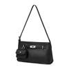First Layer Cowhide Commuter Armpit Bag Portable Oblique Hobo Small Square Bag Versatile Fashion Women'S Bag