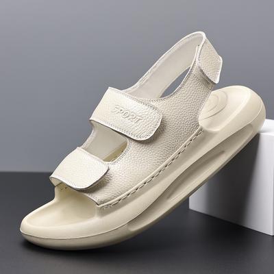 Fashion Men's Breathable Quick-Dry Beach Sandals Comfortable Outdoor Walking Shoes Lightweight Waterproof Sports Sandals Handmade Flats