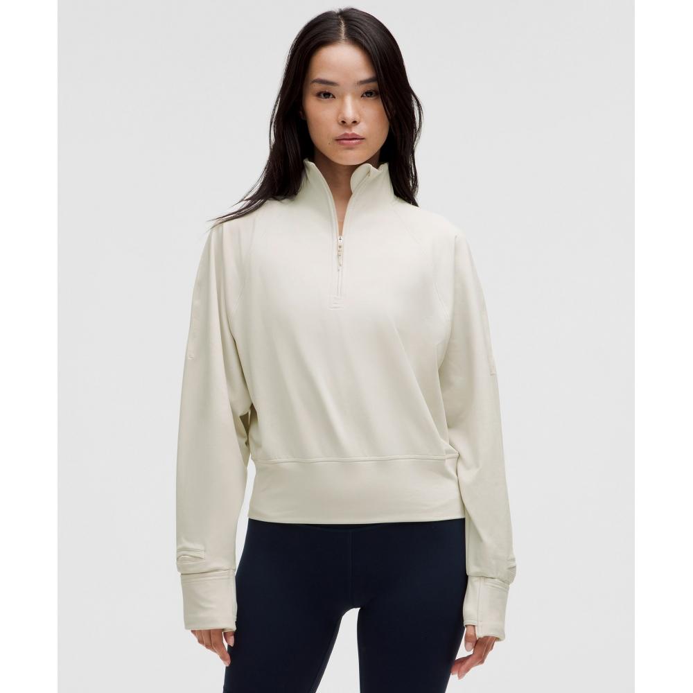 

Lululemon It S Rulu Флис Полумолния Кость 12