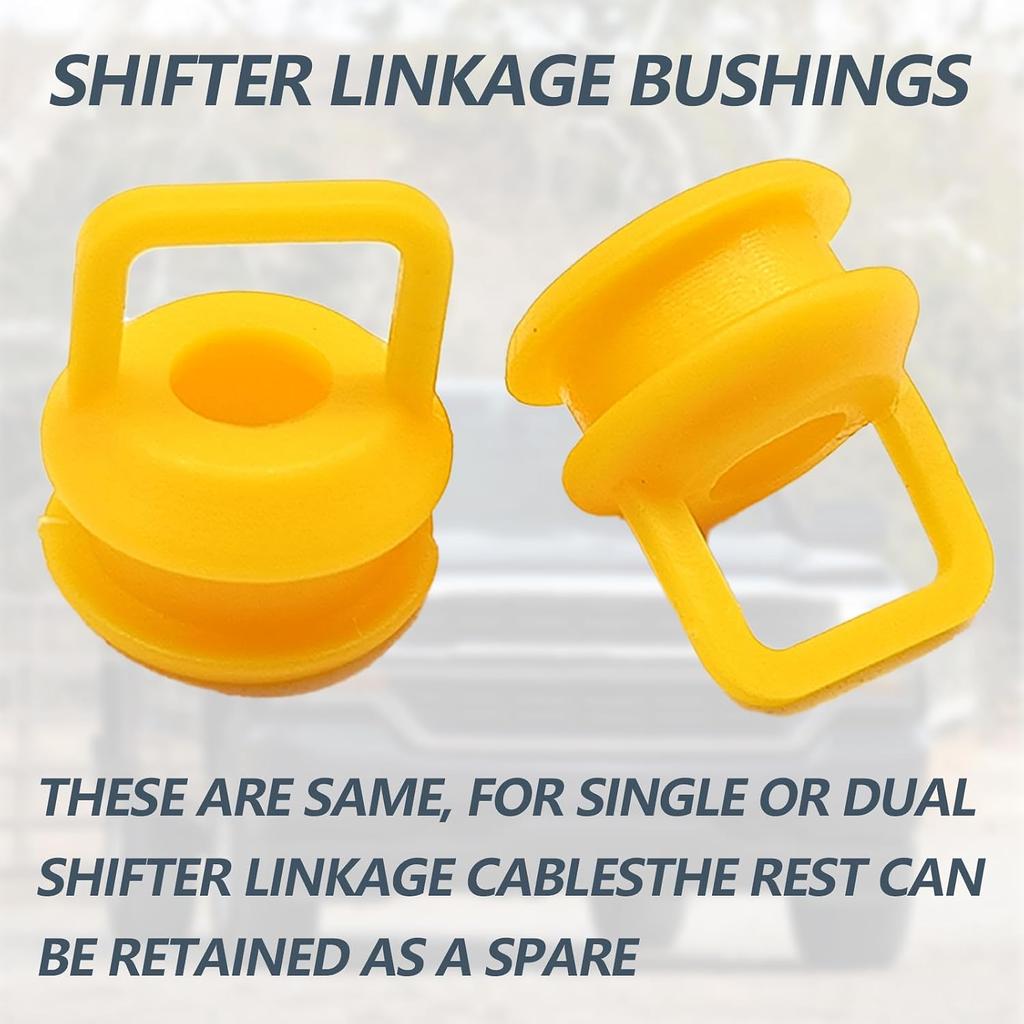 3PCS Shifter Cable Bushing Transmission linkage Cable Bushing Compatible with Chevy Silverado 1500 2500 3500 4.3L 5.3L 6.0L 6.2L 6.6L GMC JEP Pontiac