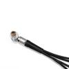 ZBLZGP Audio Breakout Male To 4XLR for Atomos Shogun Inferno Monitor Recorder Input/Output Cable, 10-Pin (Right-Angled Cable)