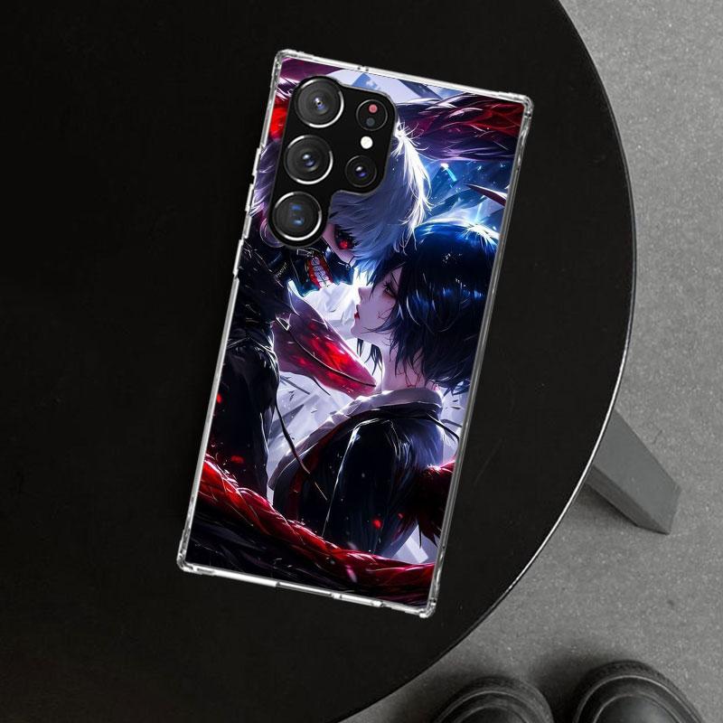 Ghoul Tokyo Touka Kirishima Phone Case Cover for Samsung Galaxy S26 S25 Edge S24 S23 Ultra S22 Plus S21 FE S20 + Art Customized