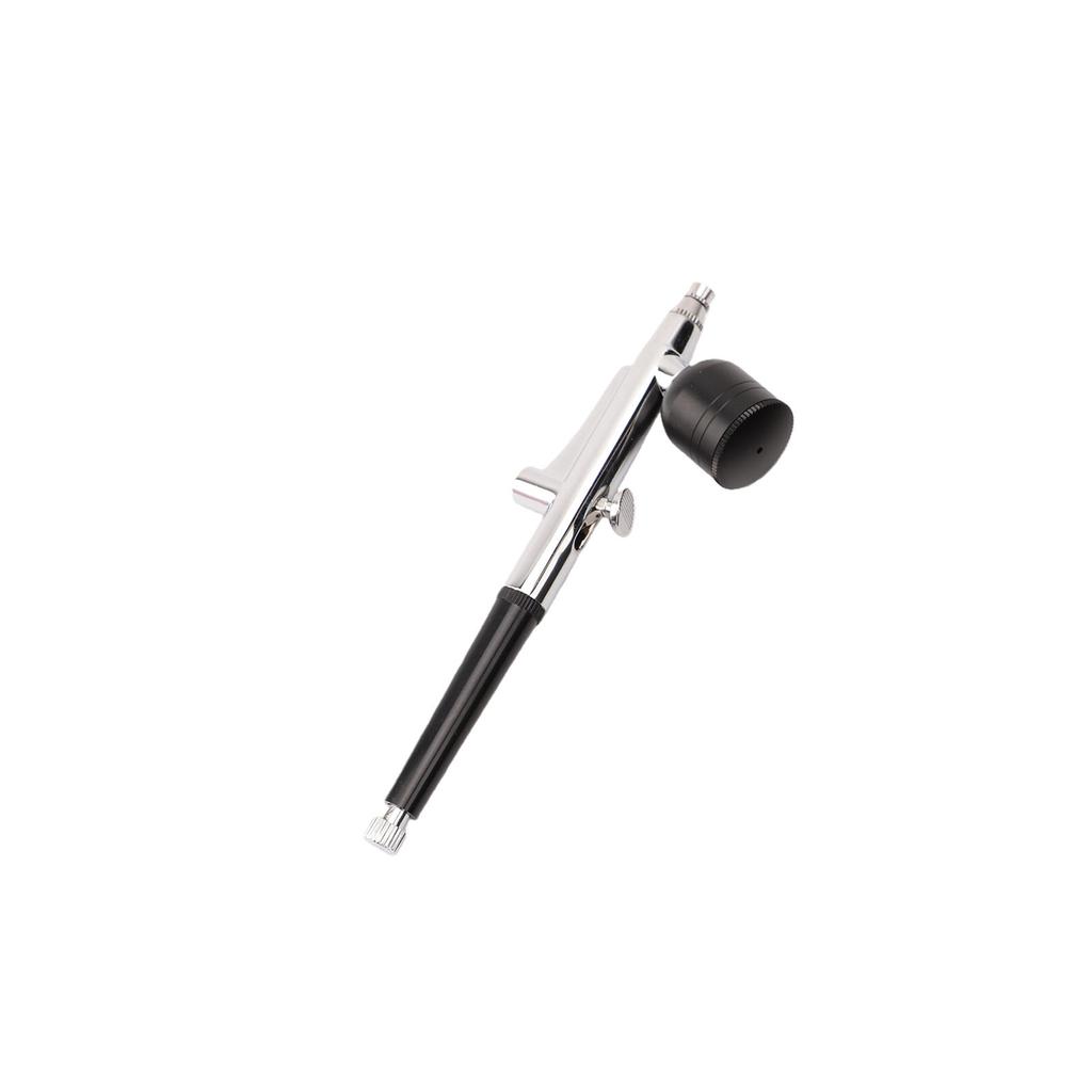 Portable Airbrush Set Copper Aluminum Rechargeable Air Brush with 0.3mm Nozzle for Nail Art Makeup Painting Cake Decor