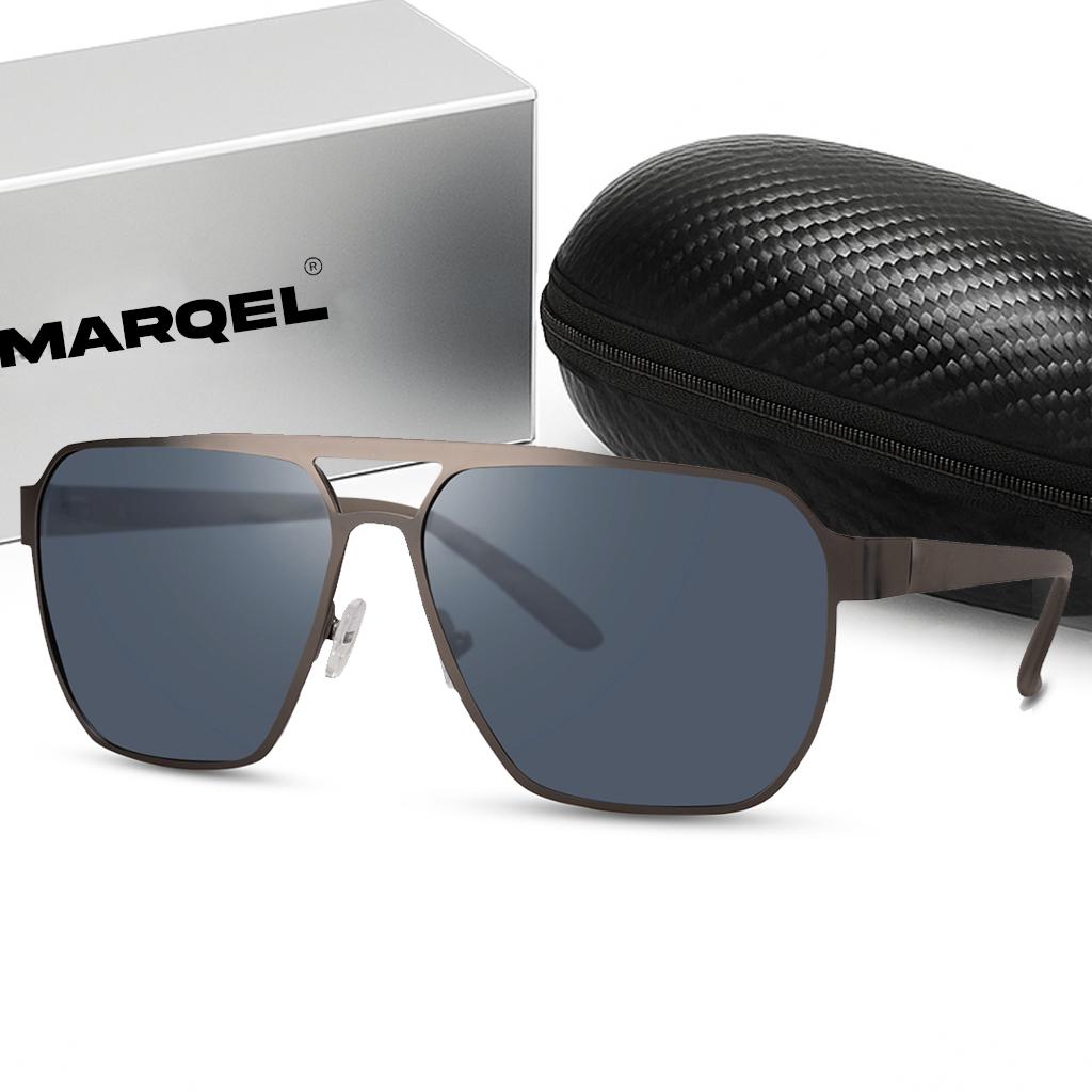 

MARQEL Modern Metal Aviator Sunglasses L6581 – UV400 Lenses, Premium Gift Packaging