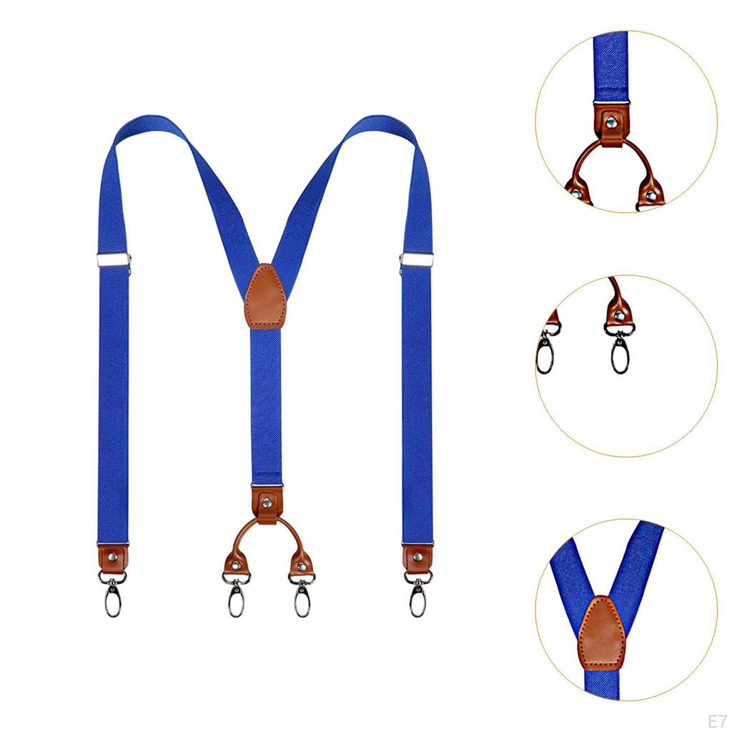 Suspenders for Men Comfortable Trousers Braces Shirt Wedding Accessories
