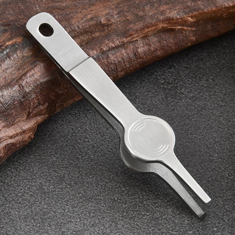 Lure Rings Opener Double Opening Pliers Stainless Steel Fishing Line Pliers Multifunctional Fishing Tackle Tool